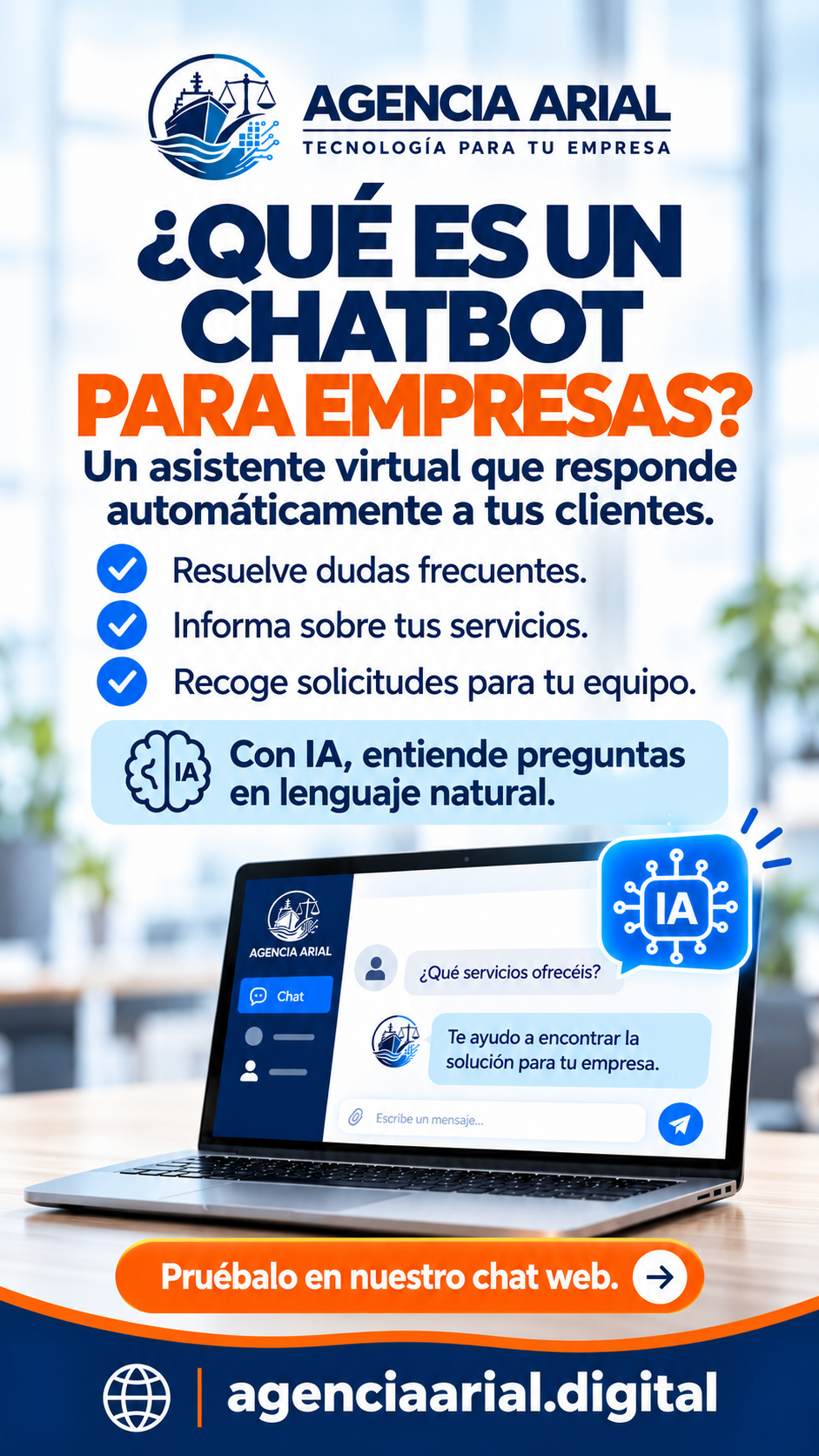 Chatbot con IA para empresas: qué es, para qué sirve y cuánto cuesta en 2026
